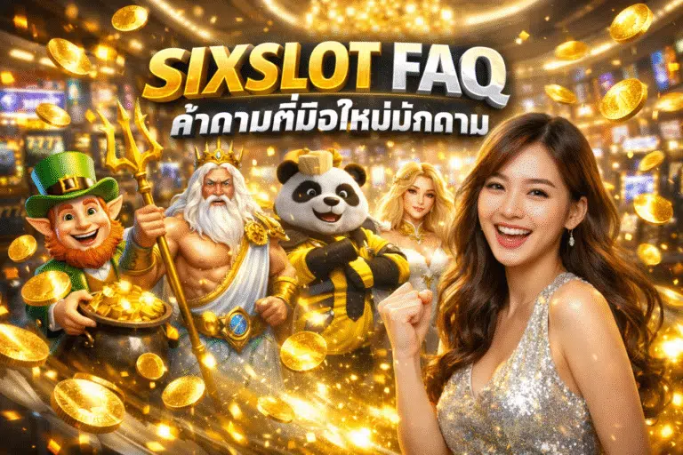 SIXSLOT FAQ – คำถามที่มือใหม่มักถาม