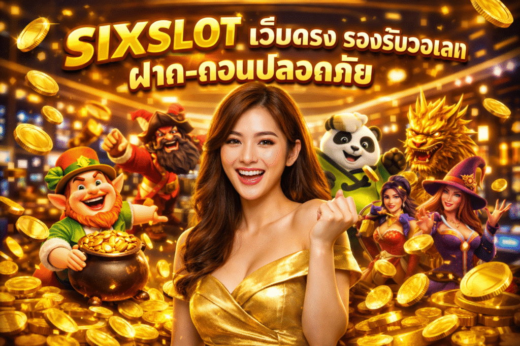 SIXSLOT เว็บตรง รองรับวอเลท ฝาก-ถอนปลอดภัย